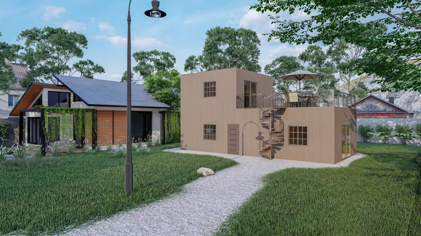 The Seychelles Steel House Kit