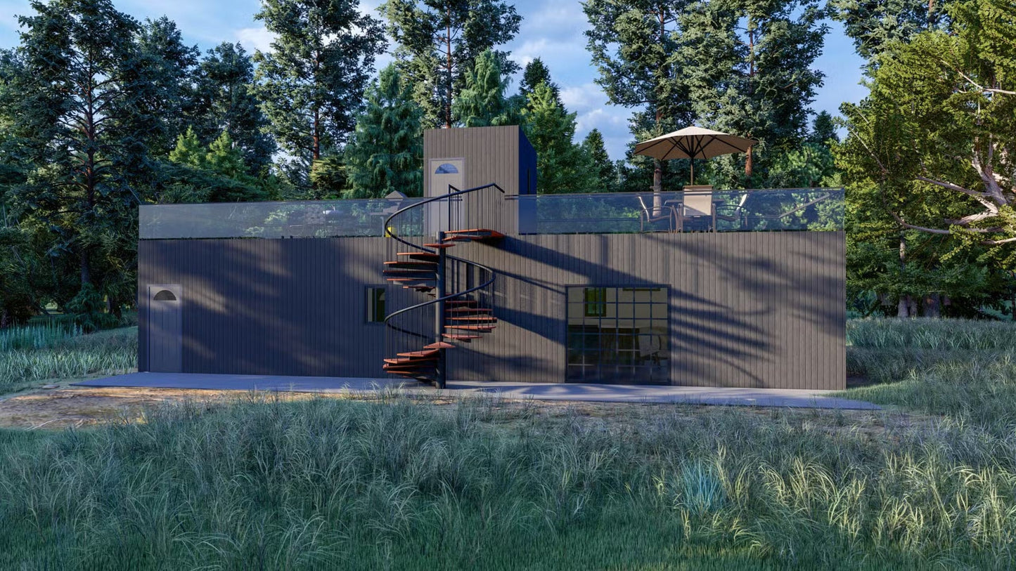 The Corsica Steel House Kit
