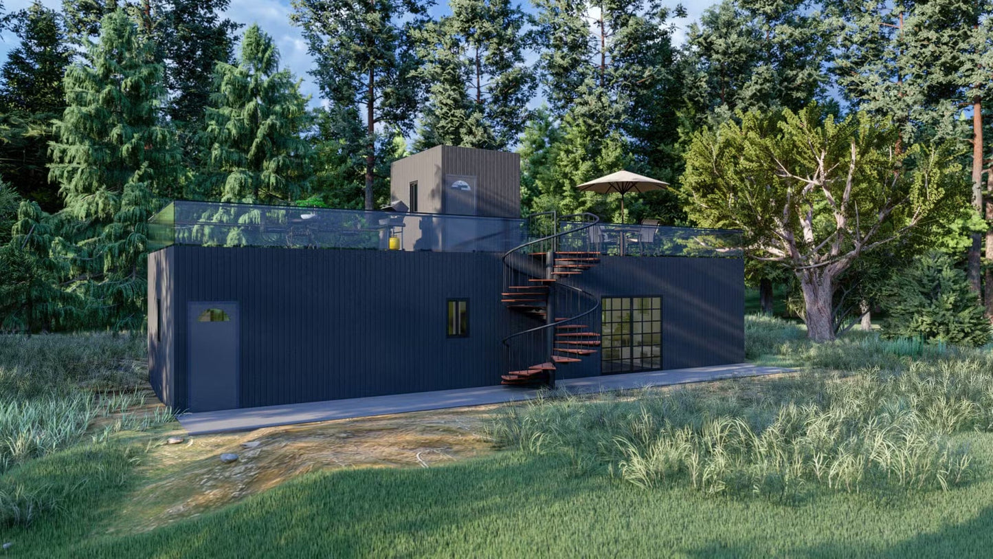 The Corsica Steel House Kit