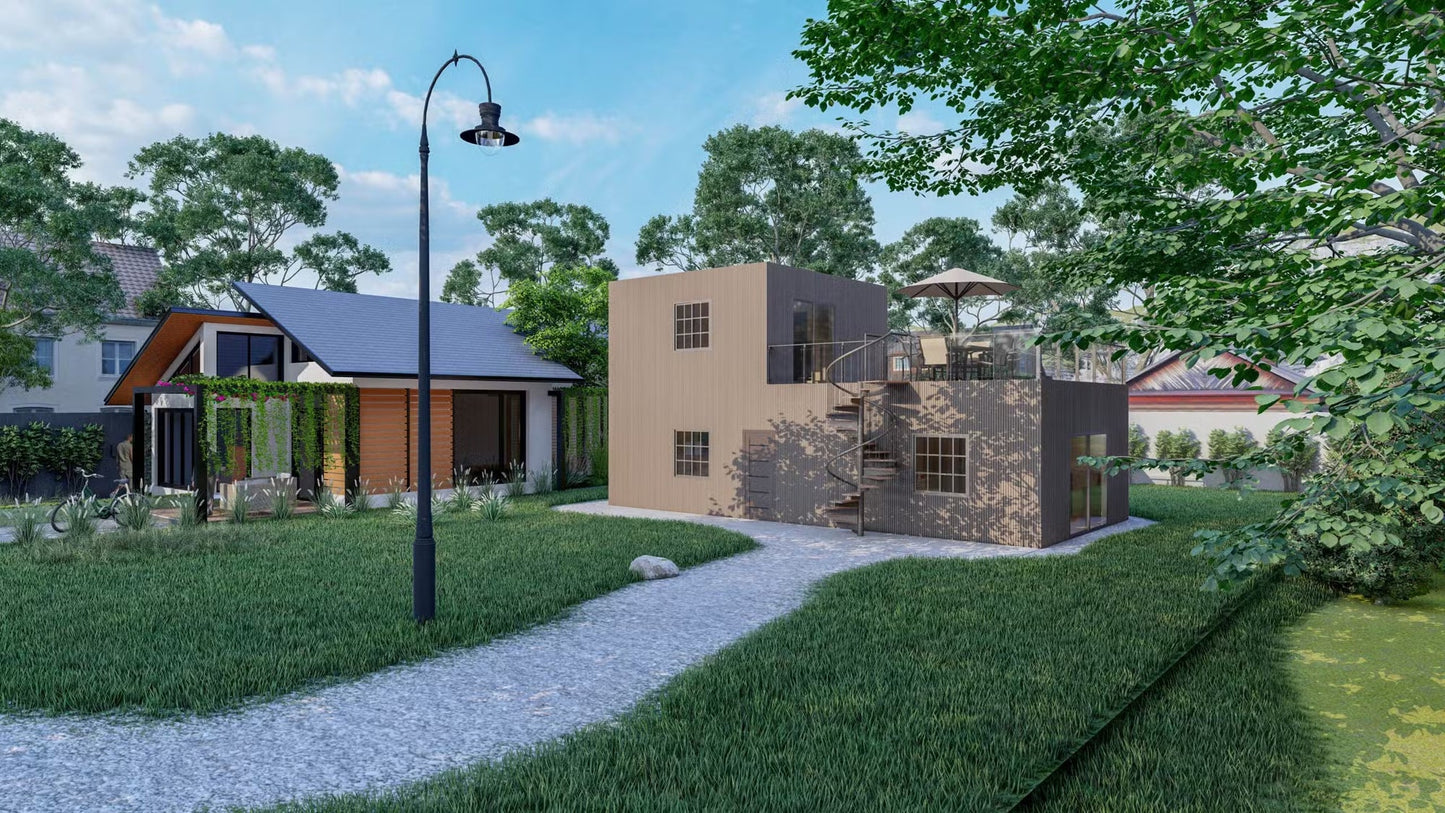 The Seychelles Steel House Kit
