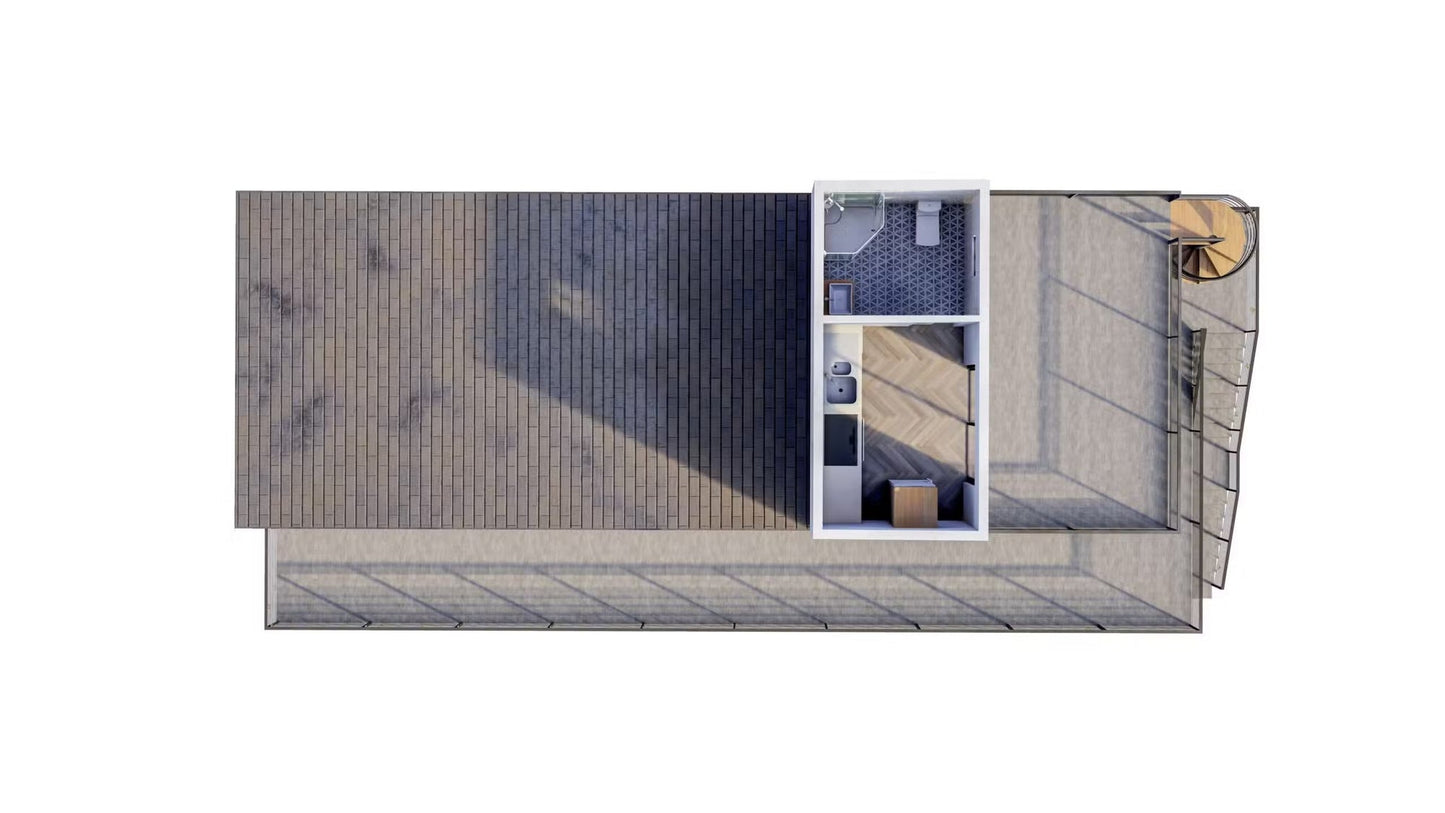 The Santorini Steel House Kit