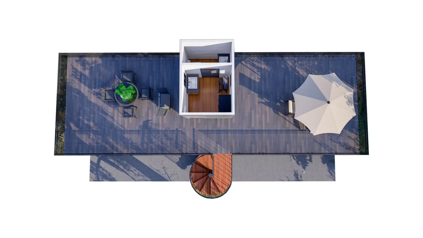 The Corsica Steel House Kit
