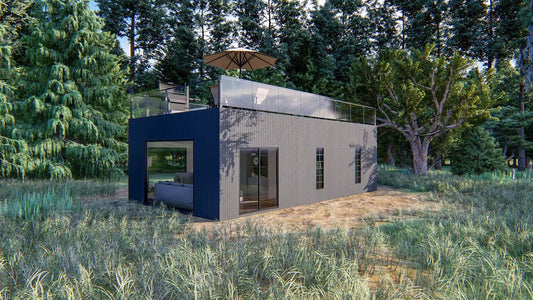 The Ocean House Steel House Kit