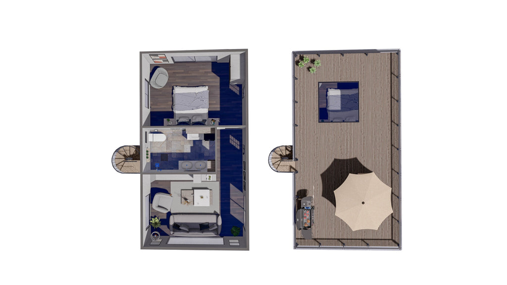 The Ocean House Steel House Kit