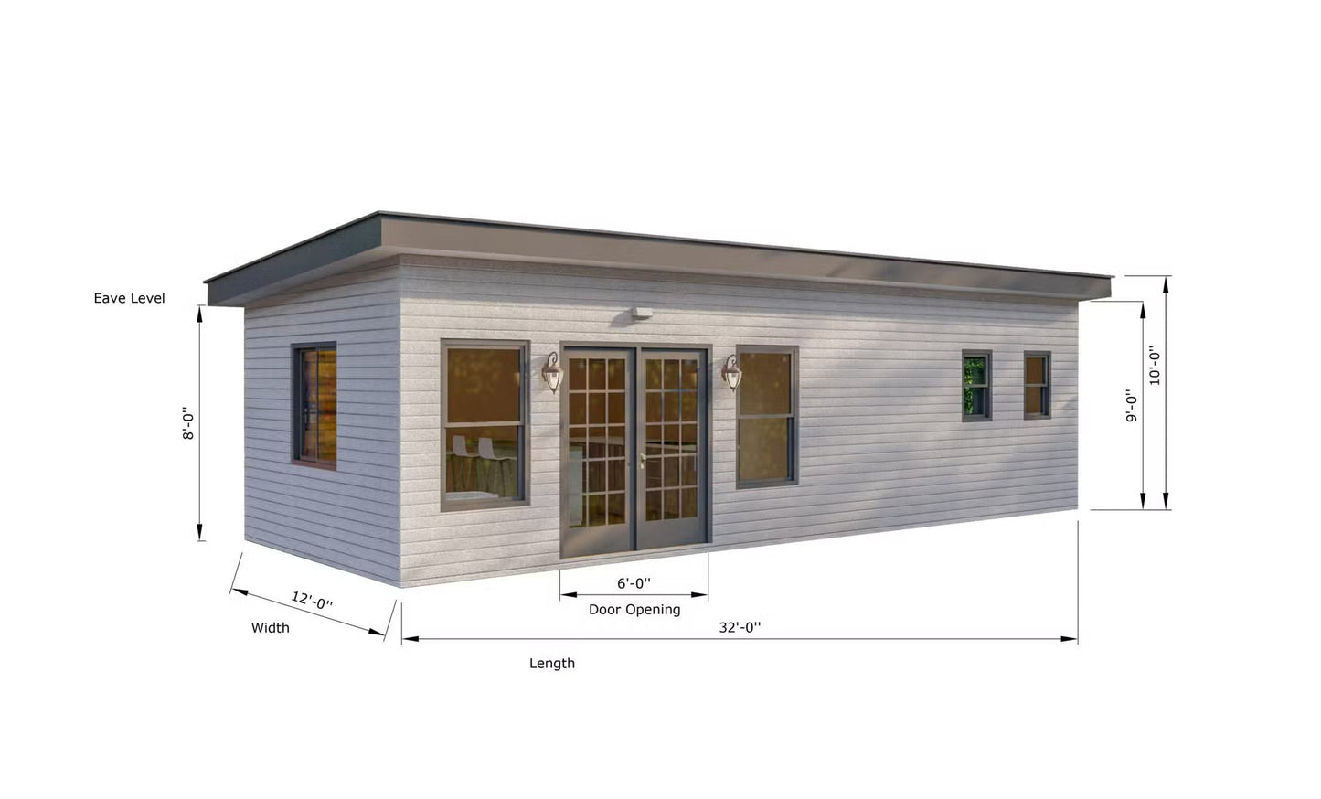 The Blue Haven Steel House Kit
