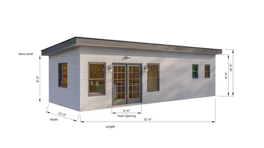 The Blue Haven Steel House Kit