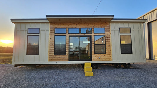 The Meridian Mono – Modern Park Model RV with Monoslope Design (1 IN STOCK!)