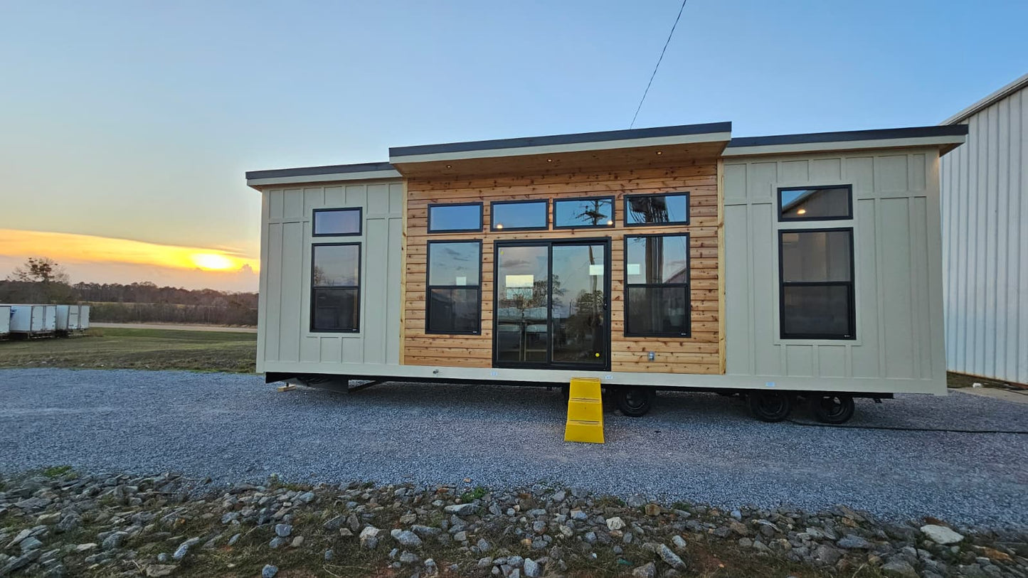 The Meridian Mono – Modern Park Model RV with Monoslope Design (1 IN STOCK!)