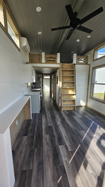 The Drift Evergreen – Modern Park Model with Loft & Bunk Room (1 IN STOCK!)