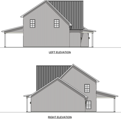 The Weeping Willow Steel Barndo House Kit
