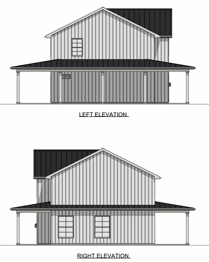 The Foxglove Farmhouse Steel Barndo House Kit