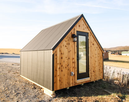 The LONE WOLF A-Frame Tiny Home/ Park Model RV