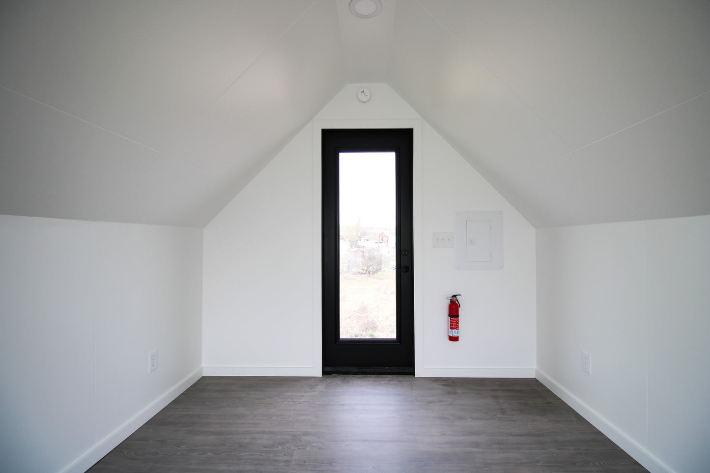 The LONE WOLF A-Frame Tiny Home/ Park Model RV