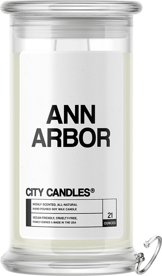 Ann Arbor City Jewelry Candle