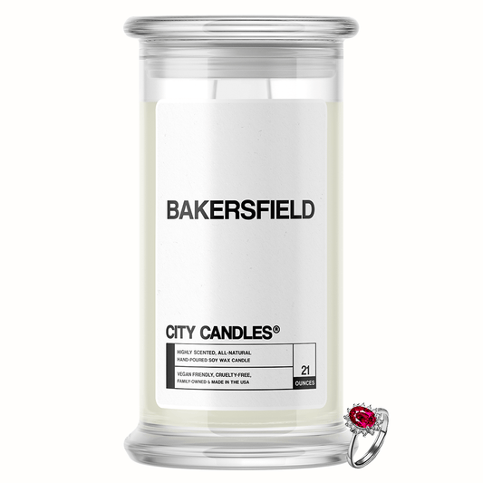 Bakersfield City Jewelry Candle