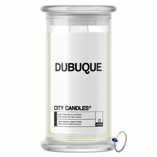 Dubuque City Jewelry Candle