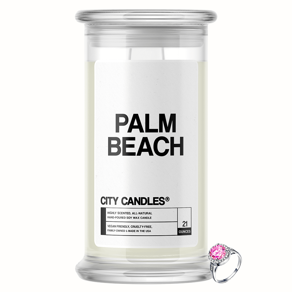 Palm Beach City Jewelry Candle