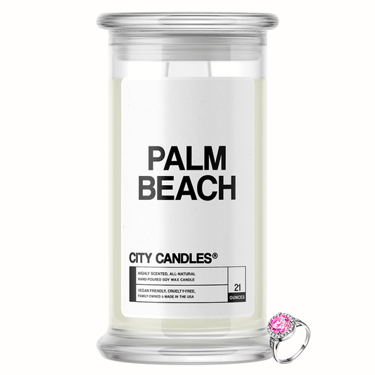 Palm Beach City Jewelry Candle