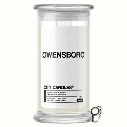 Ownesboro City Jewelry Candle