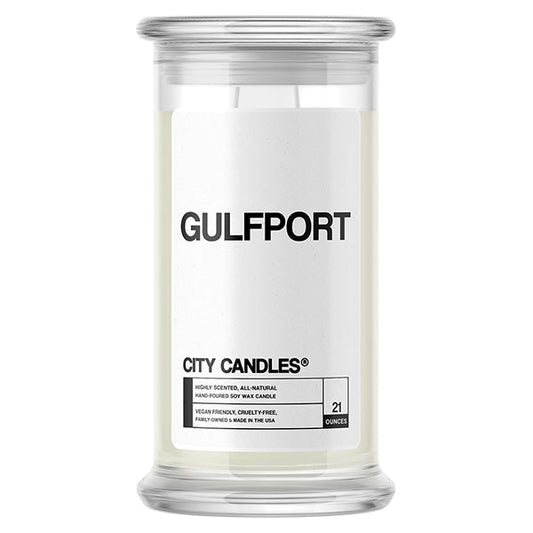 Gulfport City Candle