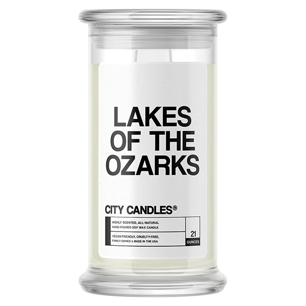 Lakes of the Ozarks City Candle