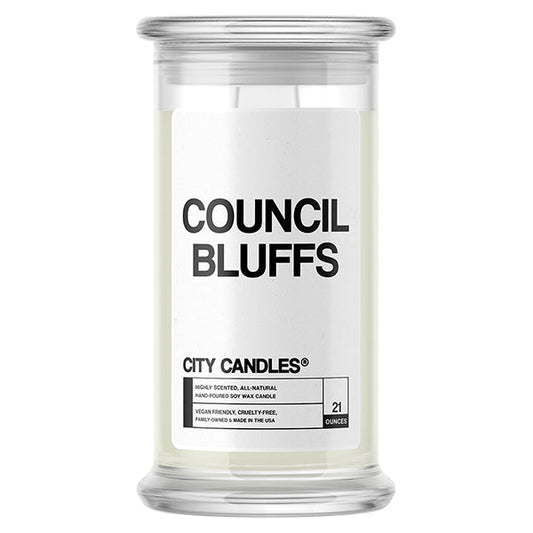 Council Bluffs City Candle