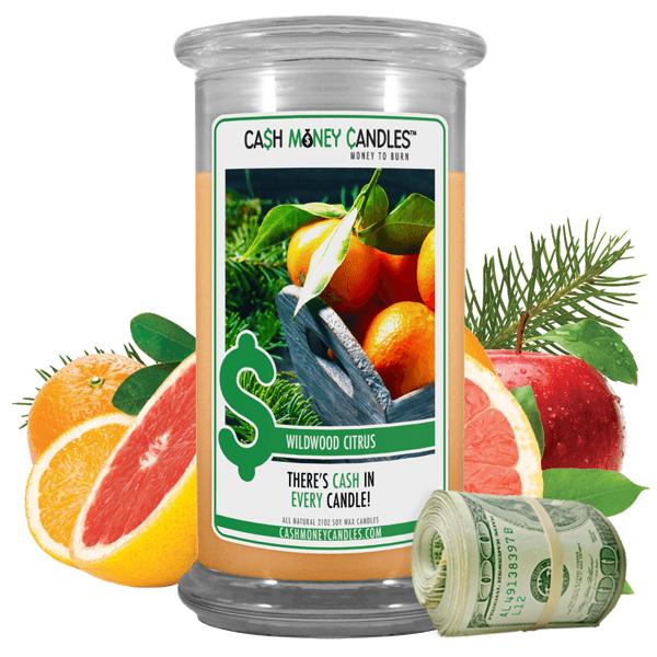 Wildwood Citrus | Cash Money Candle®-Cash Money Candles®-The Official Website of Jewelry Candles - Find Jewelry In Candles!