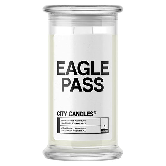 Eagle Pass City Candle