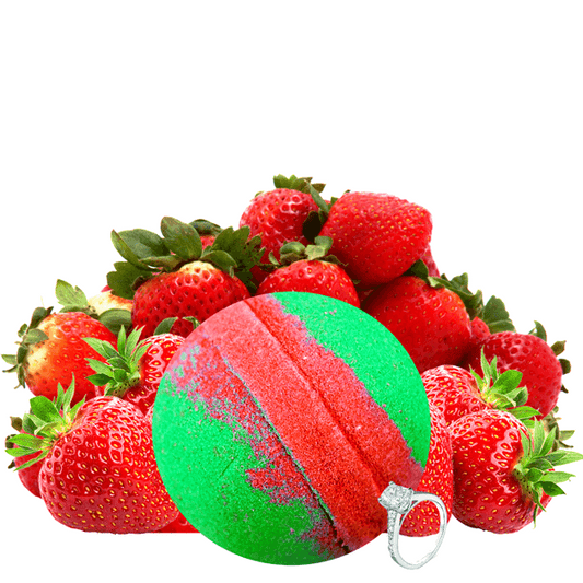 Strawberry Fields Jewelry Bath Bombs