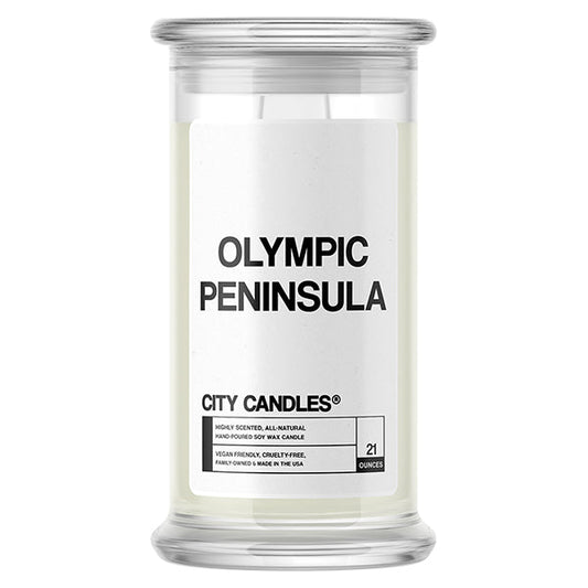 Olympic Peninsula City Candle