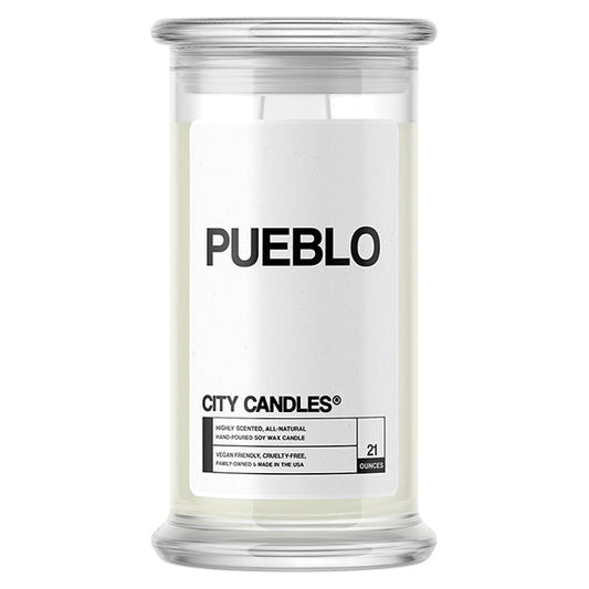 Pueblo City Candle