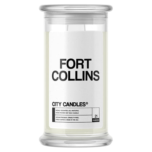 Fort Collins City Candle