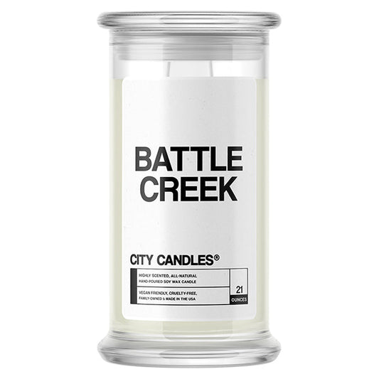 Battle Creek City Candle