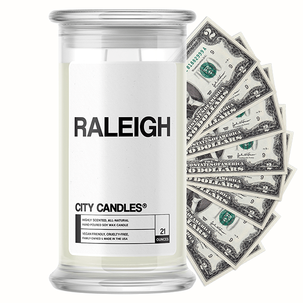 Raleigh City Cash Candle