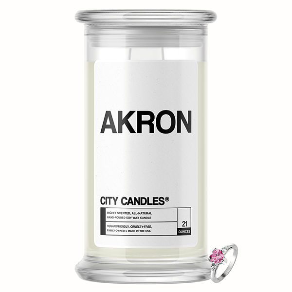 Akron City Jewelry Candle