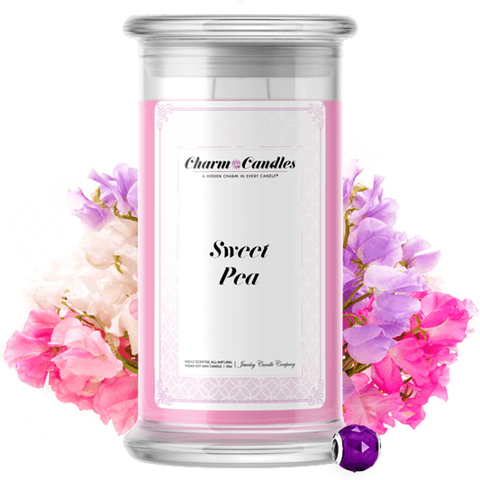 Sweet Pea | Charm Candle®-Charm Candles®-The Official Website of Jewelry Candles - Find Jewelry In Candles!