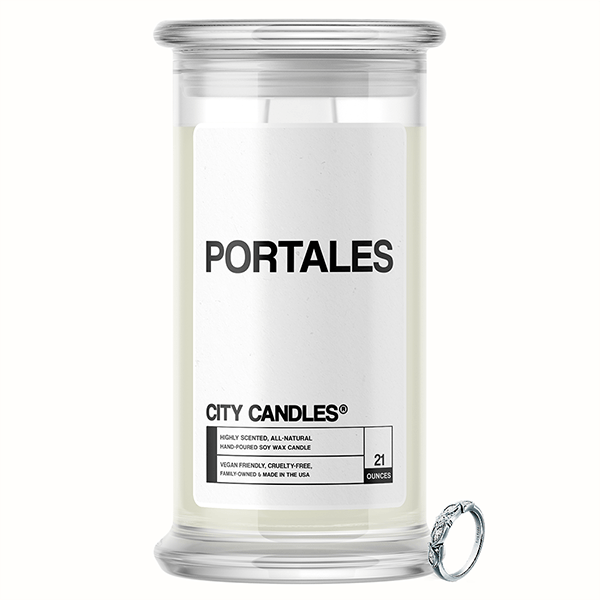 Portales City Jewelry Candle