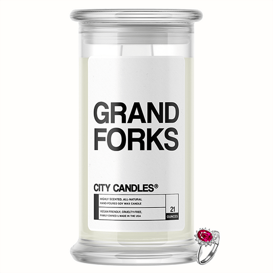 Grand Forks City Jewelry Candle