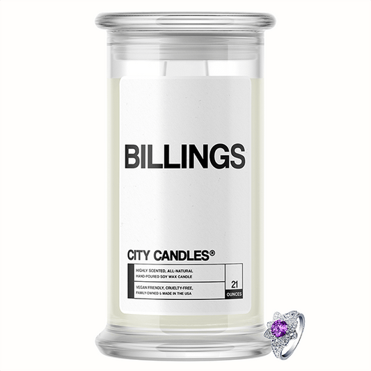 Billings City Jewelry Candle