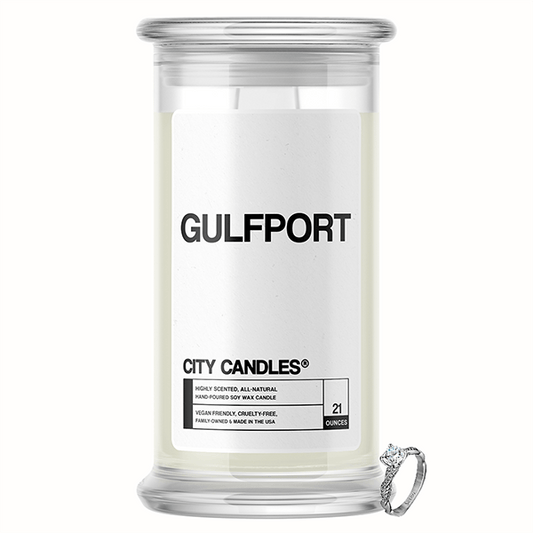 Gulfport City Jewelry Candle