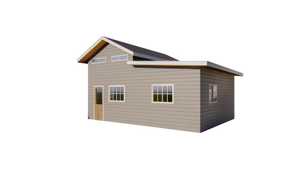 The Harbor House Steel House Kit