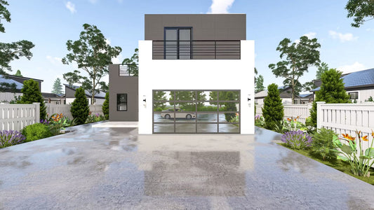 The Aquamarine Steel House Kit