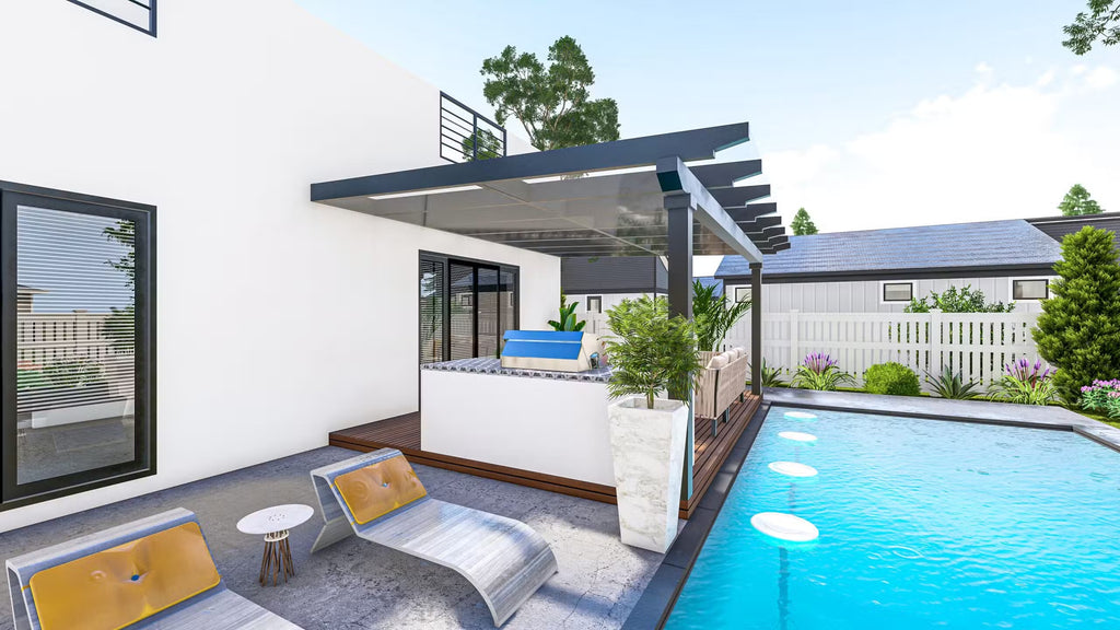The Aquamarine Steel House Kit