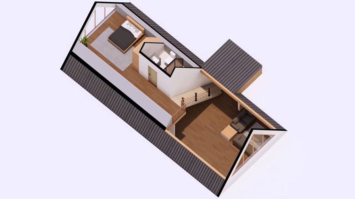 The Coastal Crown Steel House Kit