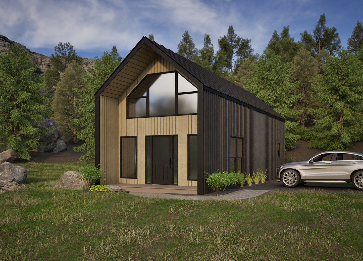 The Lake Louise Cabin (1 bed 1 bath plus loft)