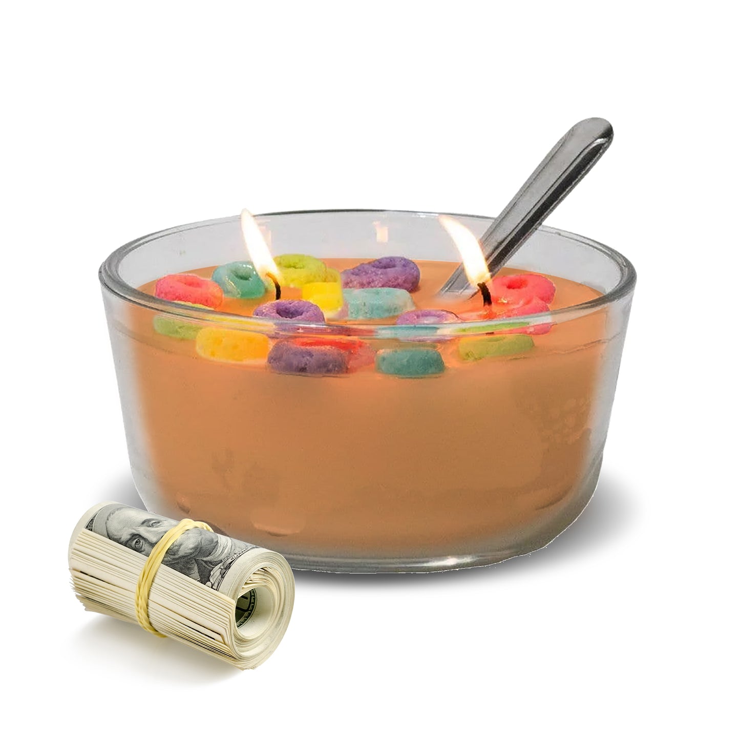 Cereal Cash Candles - Cereal Scented Candles - Choose Your Toppings!