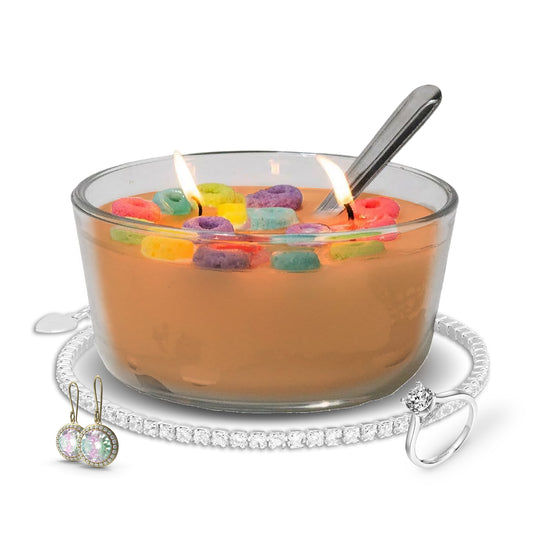 Georgia Peach Cereal Candles