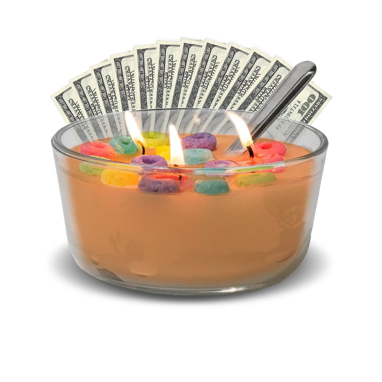 Georgia Peach Cereal Bowl Cash Luxury Candles