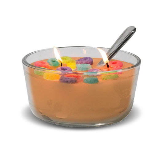 Georgia Peach Cereal Bowl Candles