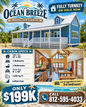 The Ocean Breeze Modular Cabin (2 bed 2 bath or 3 bed 2 bath options)